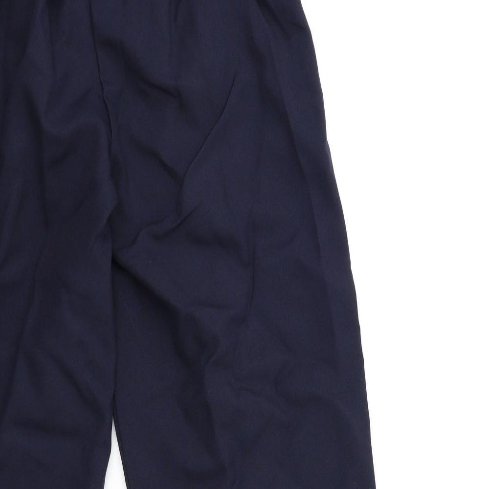 Preworn Womens Black Trousers Size 23 in L25 in