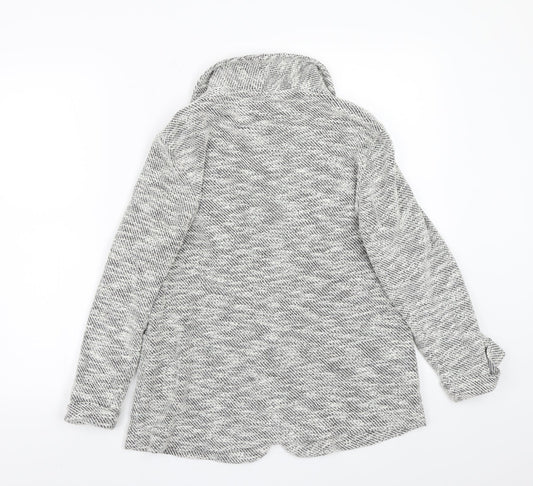 newlook Womens Grey Jacket Blazer Size 12