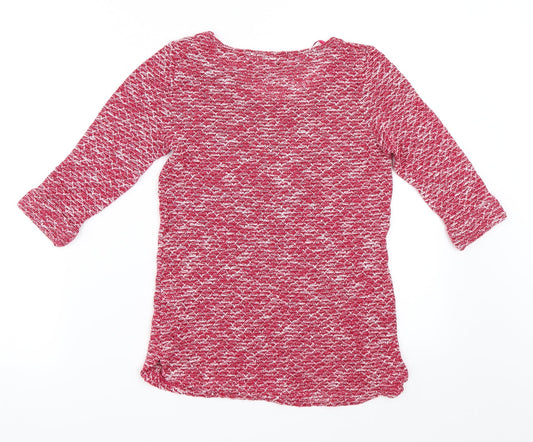 New Look Womens Pink Pullover Jumper Size 8