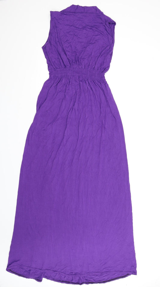 Mei Na Womens Purple A-Line One Size