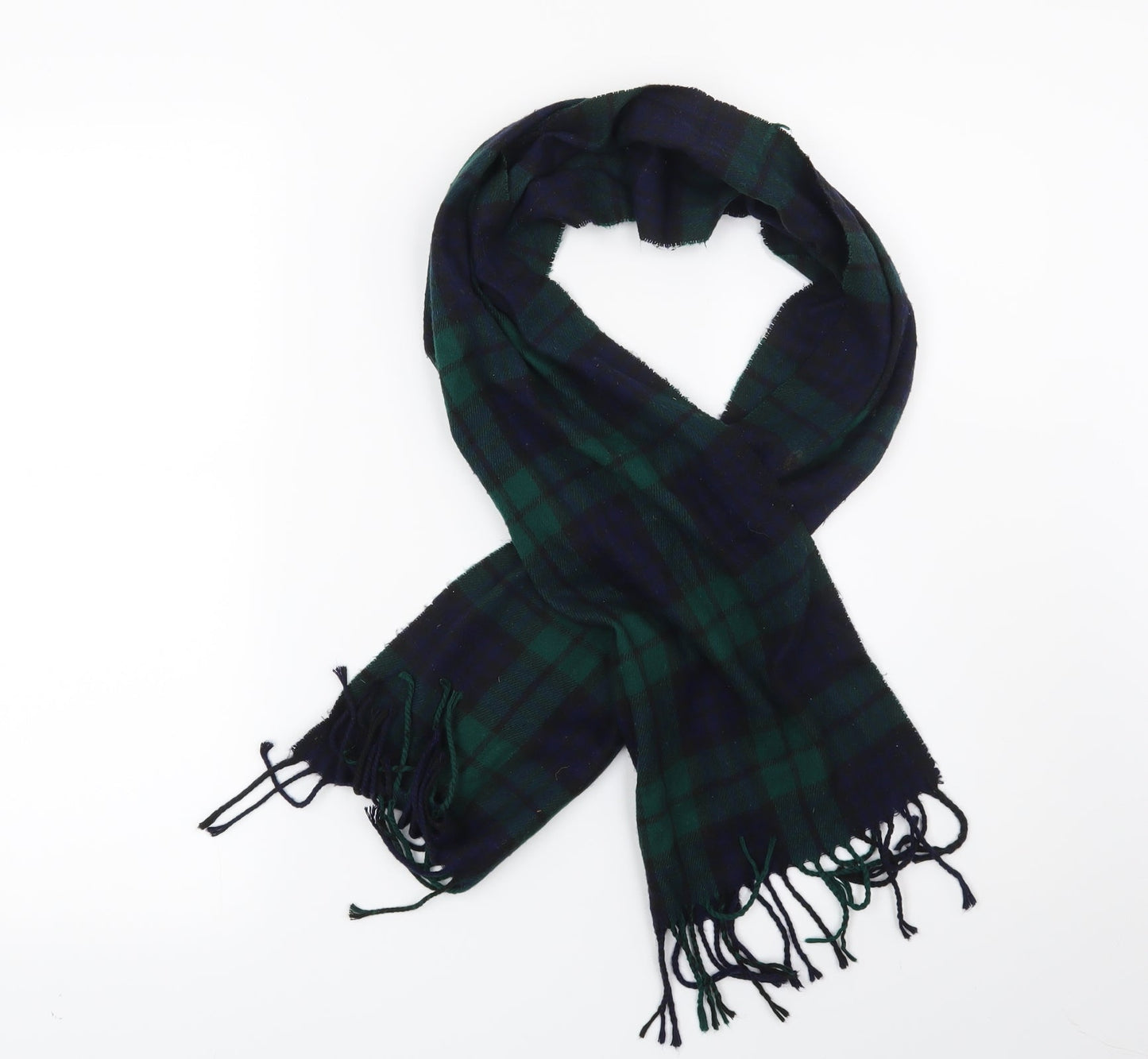 Tie Rack Mens Blue Striped Scarf One Size
