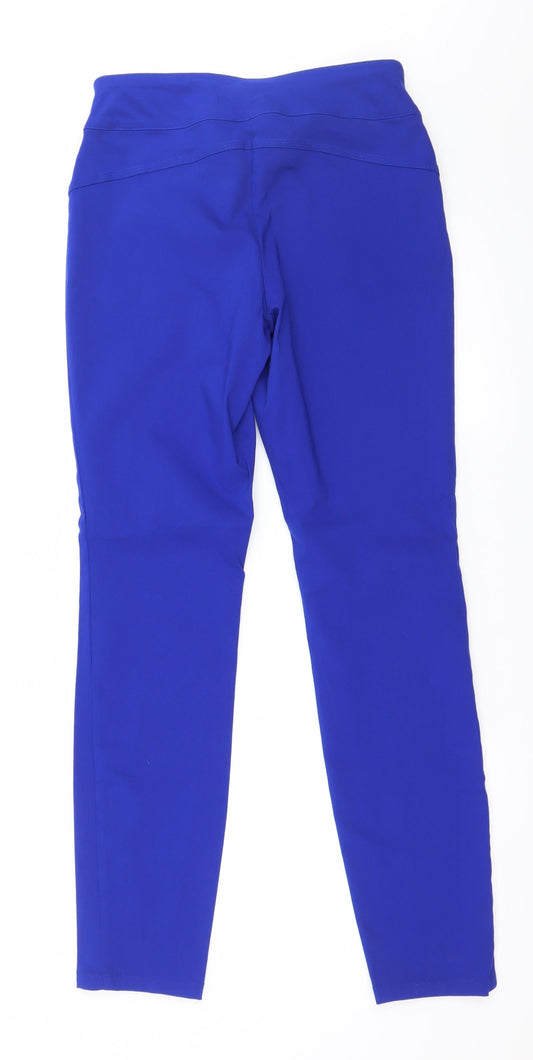 INC International Concepts Womens Blue Trousers Size 8 L29 in