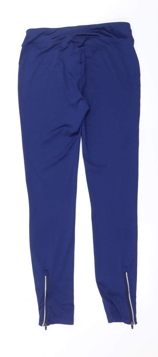 Everhill Womens Blue Jersey Capri Leggings Size M L28 in