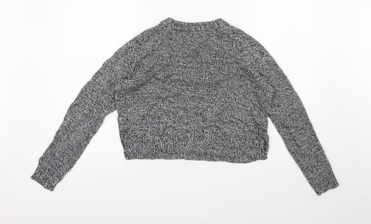 Divided by H&M Womens Black Knit Pullover Jumper Size S