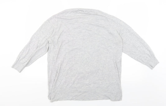 NEXT Womens Grey Pullover Jumper Size 18