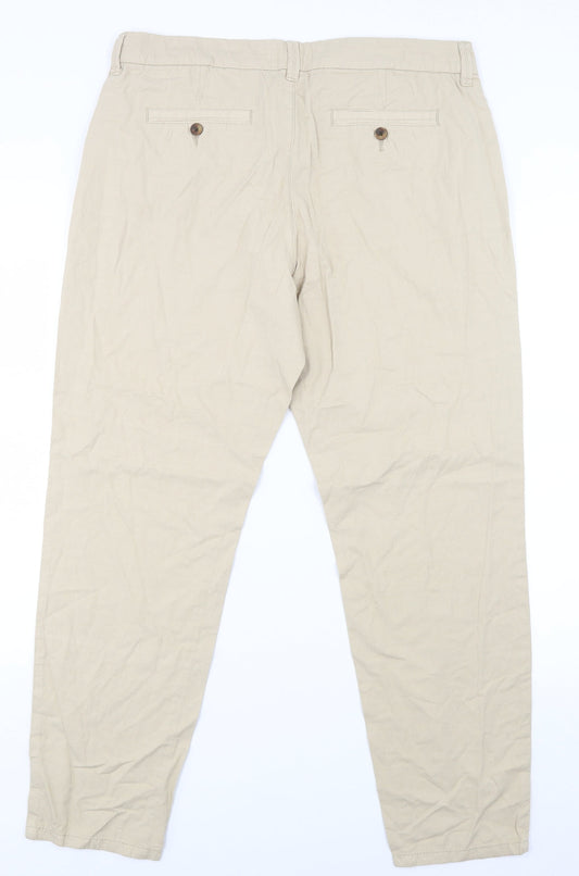 EDC Womens Beige Trousers Size XL L28 in