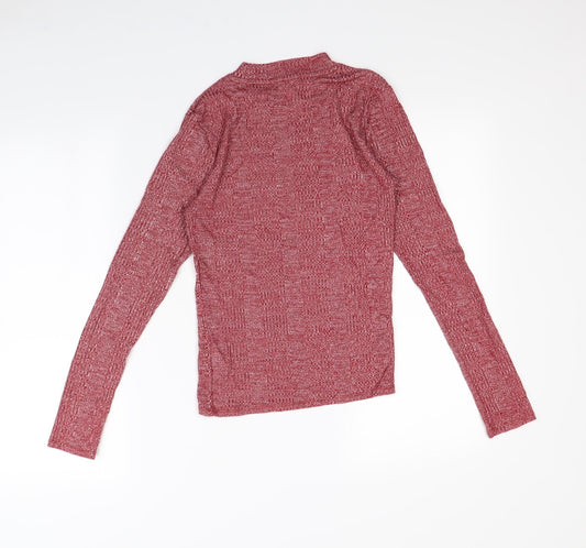 Cooperative Womens Red Pullover Jumper Size M