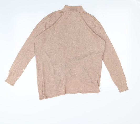 River Island Womens Beige Pullover Jumper Size 10
