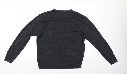 Debenhams Mens Grey Pullover Jumper Size S