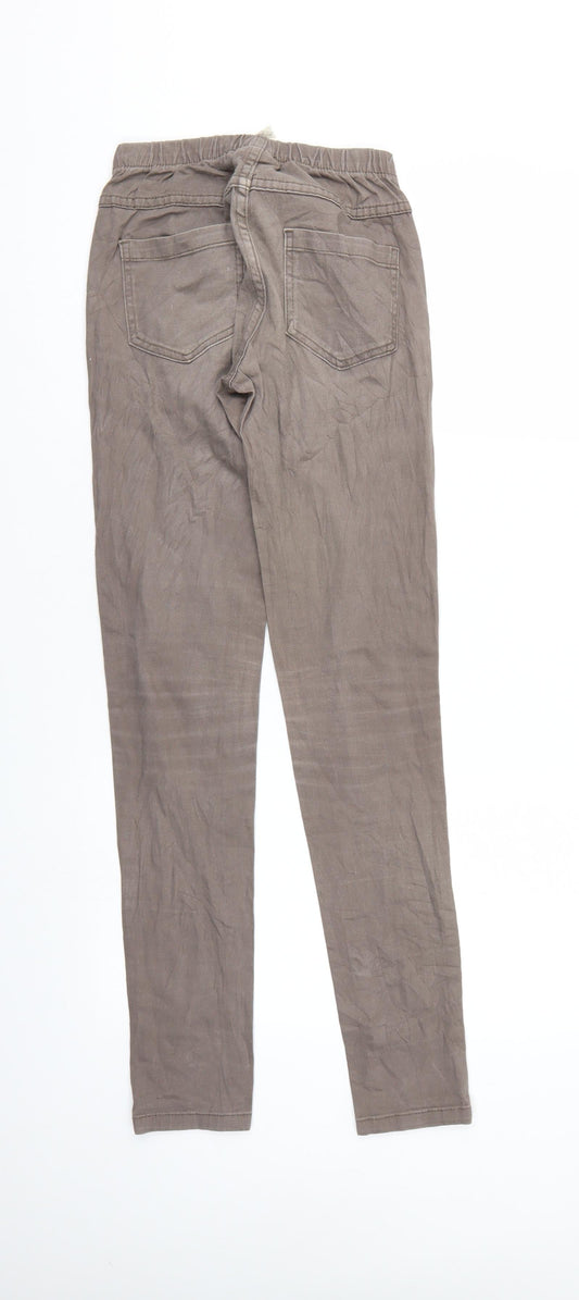 Pieces Womens Brown Denim Jegging Leggings Size XS L29 in