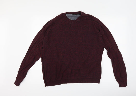 Burton Mens Purple Pullover Jumper Size L