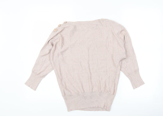 SPB Womens Pink Pullover Jumper Size M