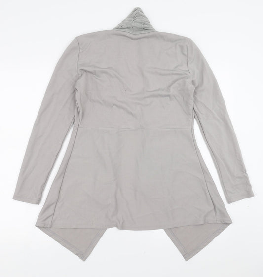 Preworn Womens Grey Cardigan Jumper Size XL