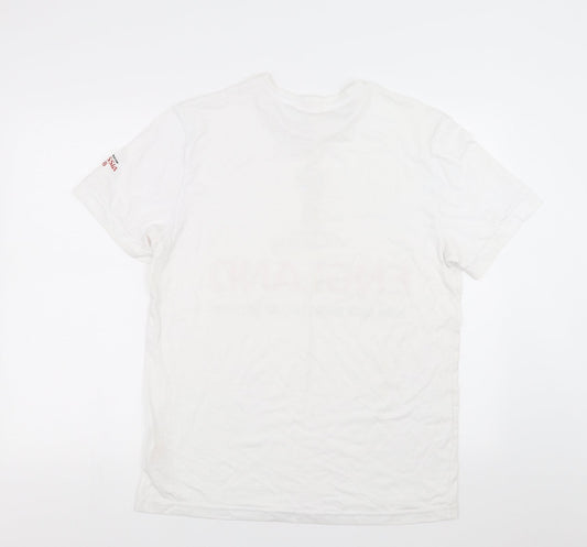 Fifa world cup Mens White T-Shirt Size M - world cup 2018