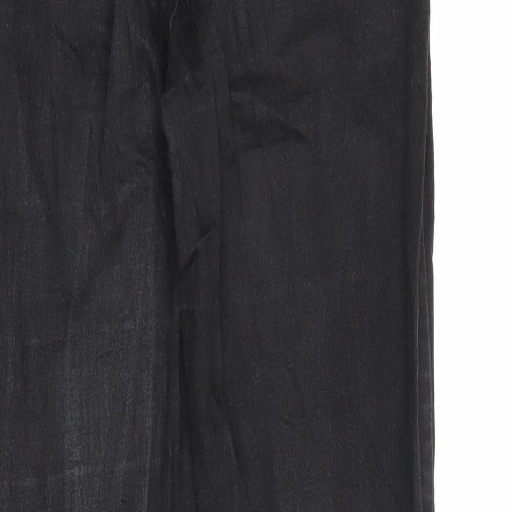 BikBok Womens Black Denim Skinny Jeans Size S L27 in