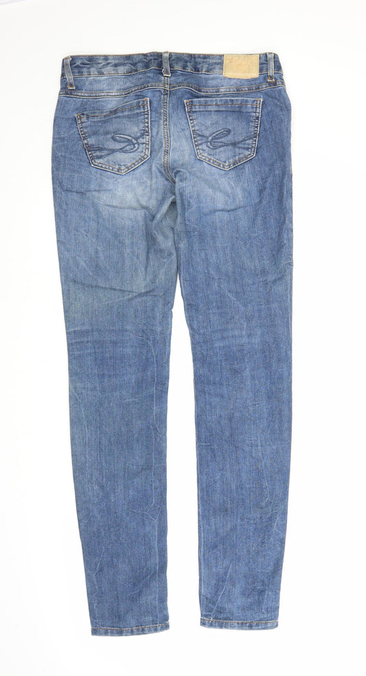 Skin Mens Blue Denim Straight Jeans Size 29 in L32 in