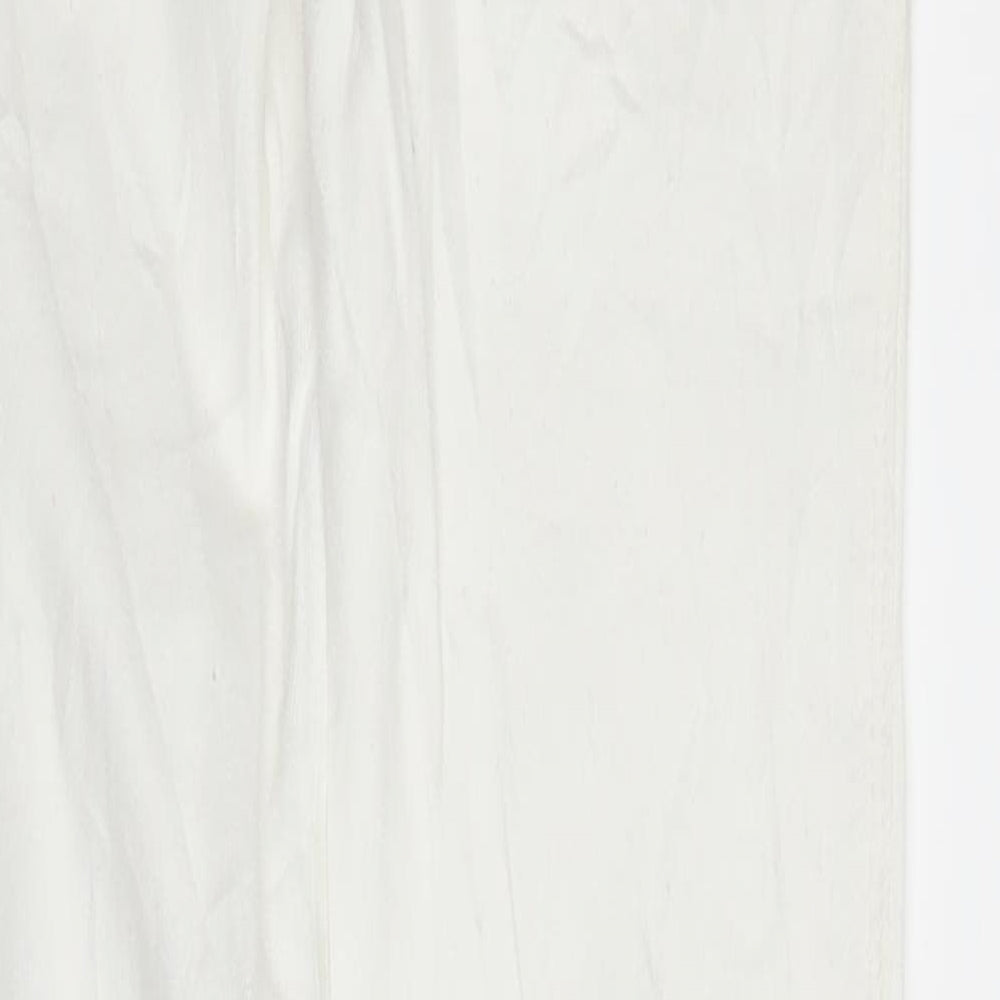 Dr Denim Womens White Denim Skinny Jeans Size S L29 in