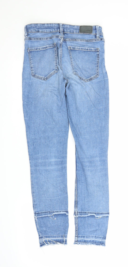 Sinsay Womens Blue Denim Boyfriend Jeans Size 6 L26 in