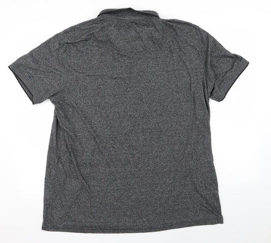 Asda George Mens Black Polo Size 2XL