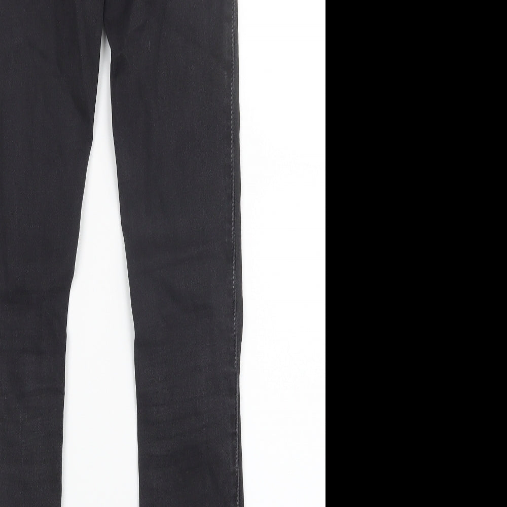 Hollister Womens Black Denim Jegging Jeans Size 25 in L28 in