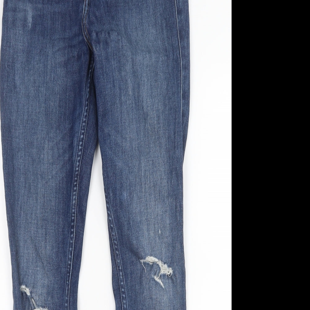 Hollister Womens Blue Denim Straight Jeans Size 28 in L29.5 in