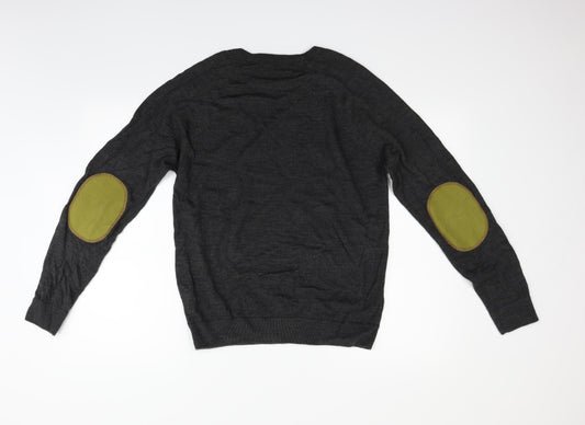 River Island Womens Grey Pullover Jumper Size M