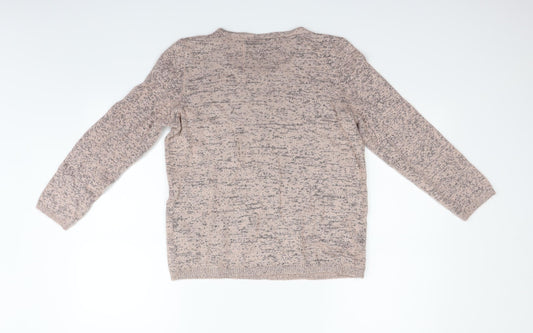Preworn Womens Pink Pullover Jumper Size 14