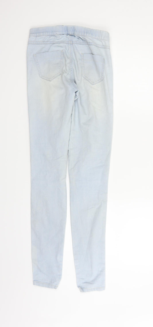 YesYes Womens Blue Straight Jeans Size 6 L29 in