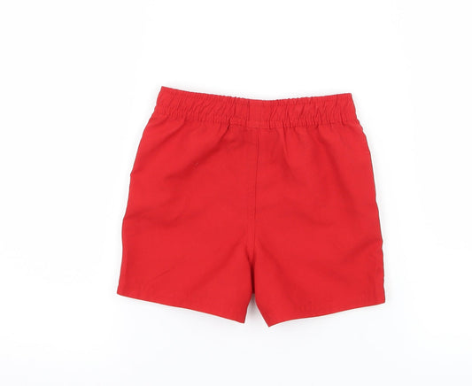 pRIAMRK Boys Red Striped Cropped Trousers Size 12-18 Months