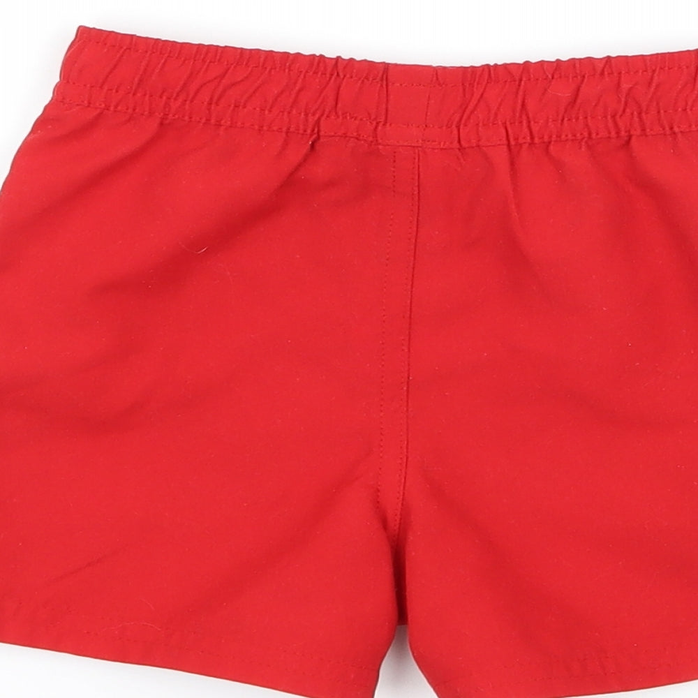 pRIAMRK Boys Red Striped Cropped Trousers Size 12-18 Months