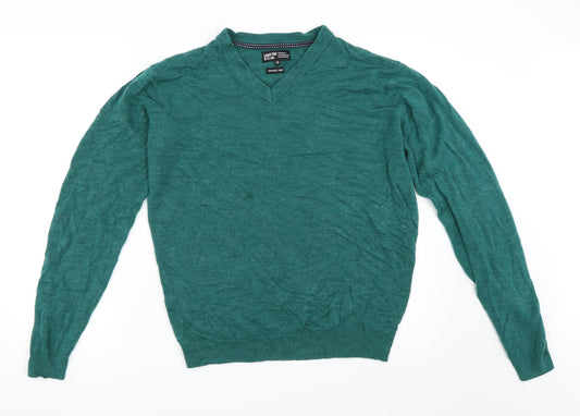 Sandstone & Co Mens Green Pullover Jumper Size M