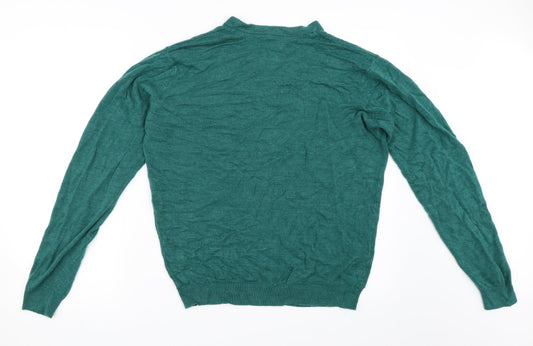 Sandstone & Co Mens Green Pullover Jumper Size M