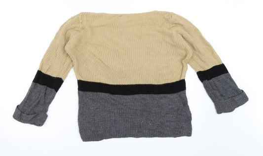 NEXT Womens Beige Pullover Jumper Size 10