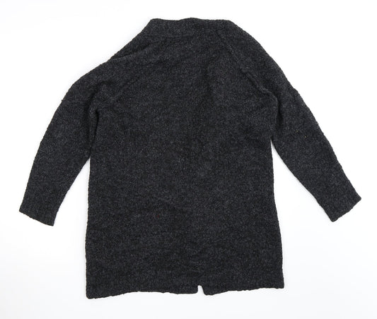 New Look Womens Grey Cardigan Jumper Size S