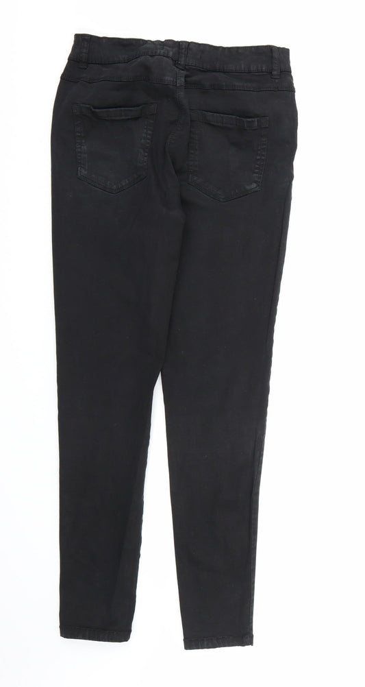 George Womens Black Denim Skinny Jeans Size 10 L27 in