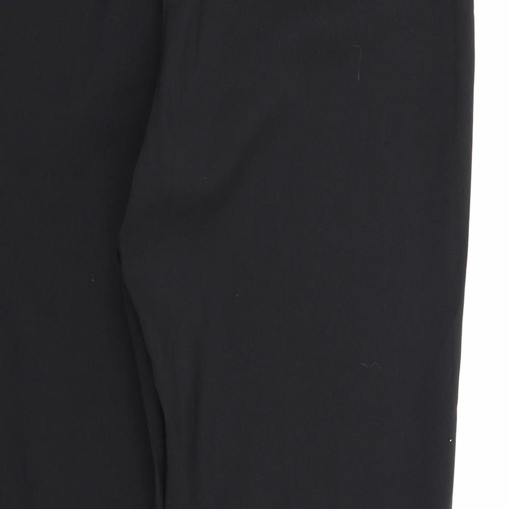 Select Womens Black Rayon Dress Pants Trousers Size 18 L32 in