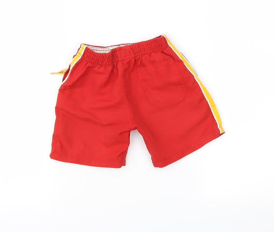 Earlydays Boys Red Cropped Trousers Size 12-18 Months