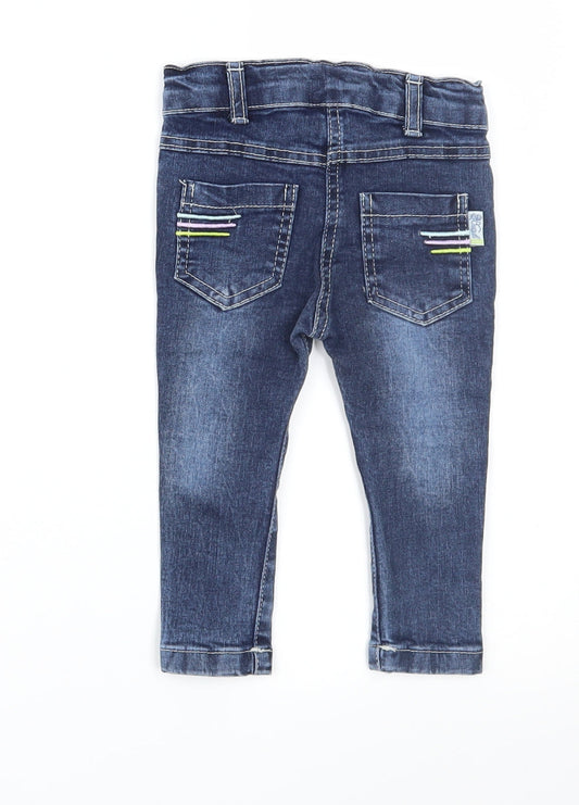 Verdo Girls Blue Denim Capri Jeans Size 9 Months