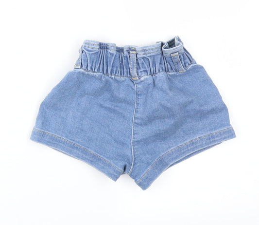LC Waikiki Girls Blue Denim Cropped Jeans Size 18-24 Months