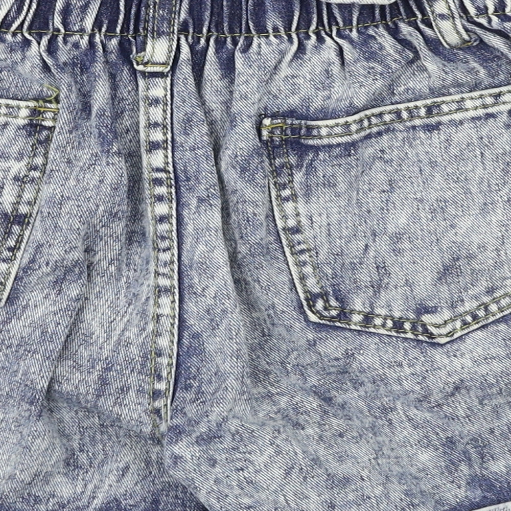 Preworn Womens Blue Chino Shorts Size 24 in