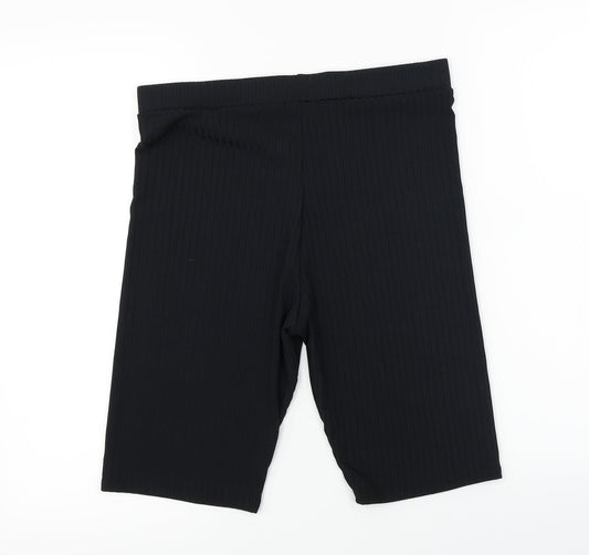Boohoo Womens Black Trousers Size 14