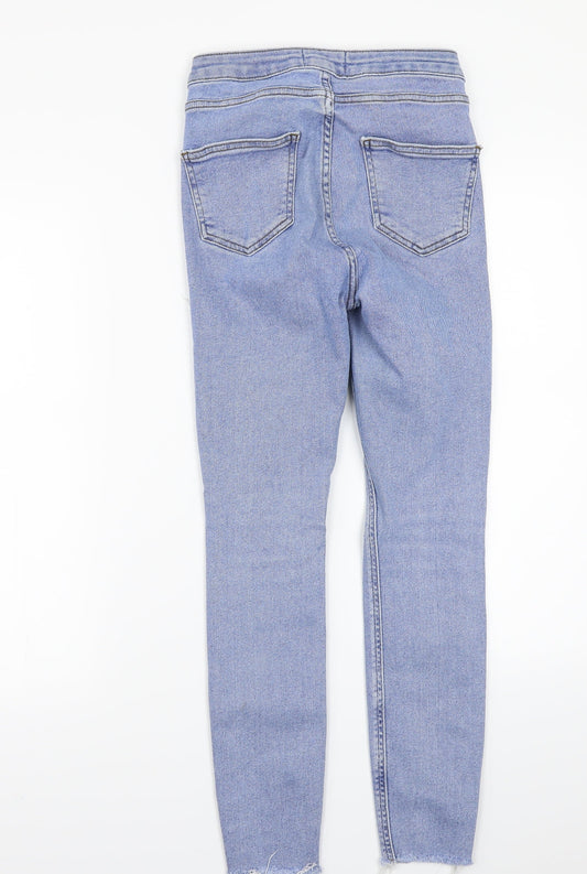 Newlook Girls Blue Ramie Skinny Jeans Size 13 Years