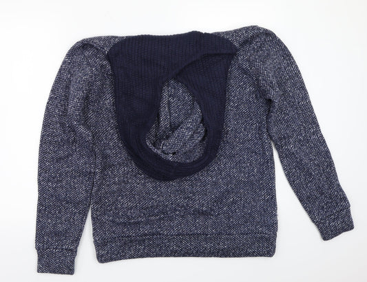 jabez Mens Blue Pullover Jumper Size L