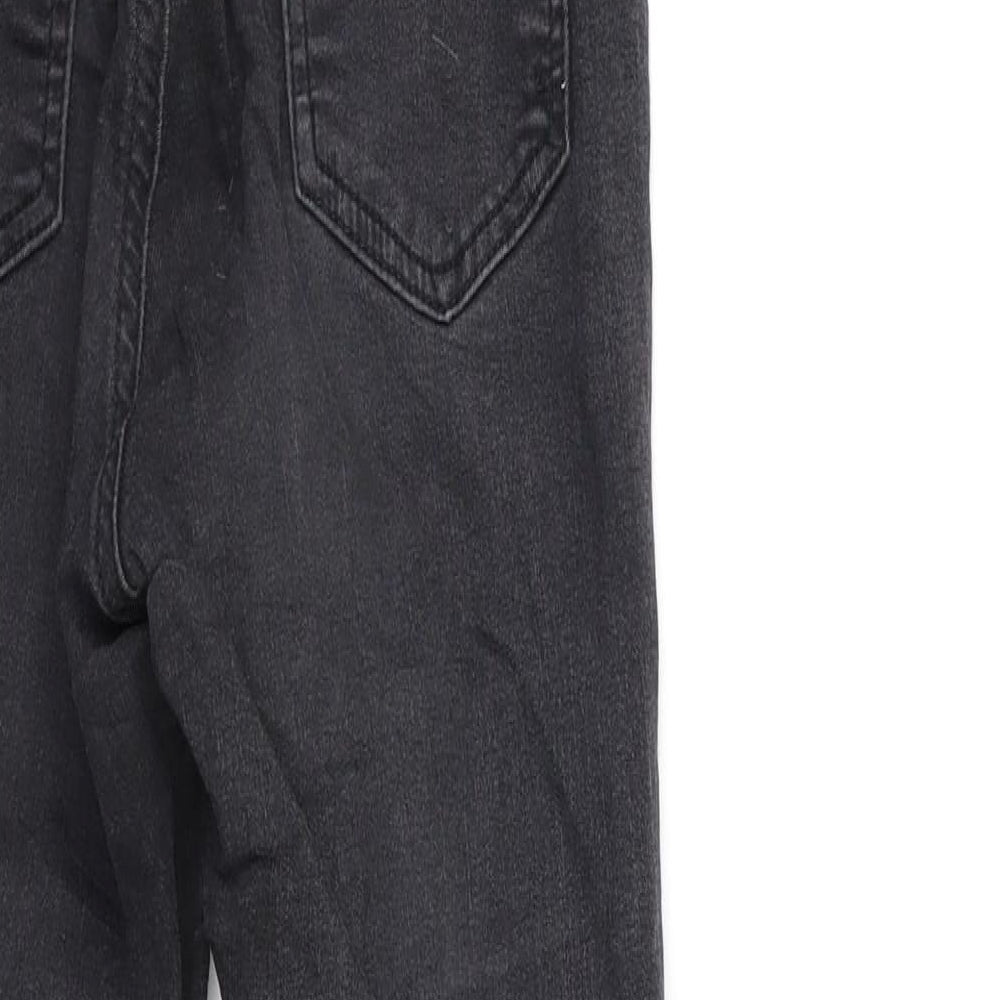 Never Denim Womens Black Denim Skinny Jeans Size XS L27 in