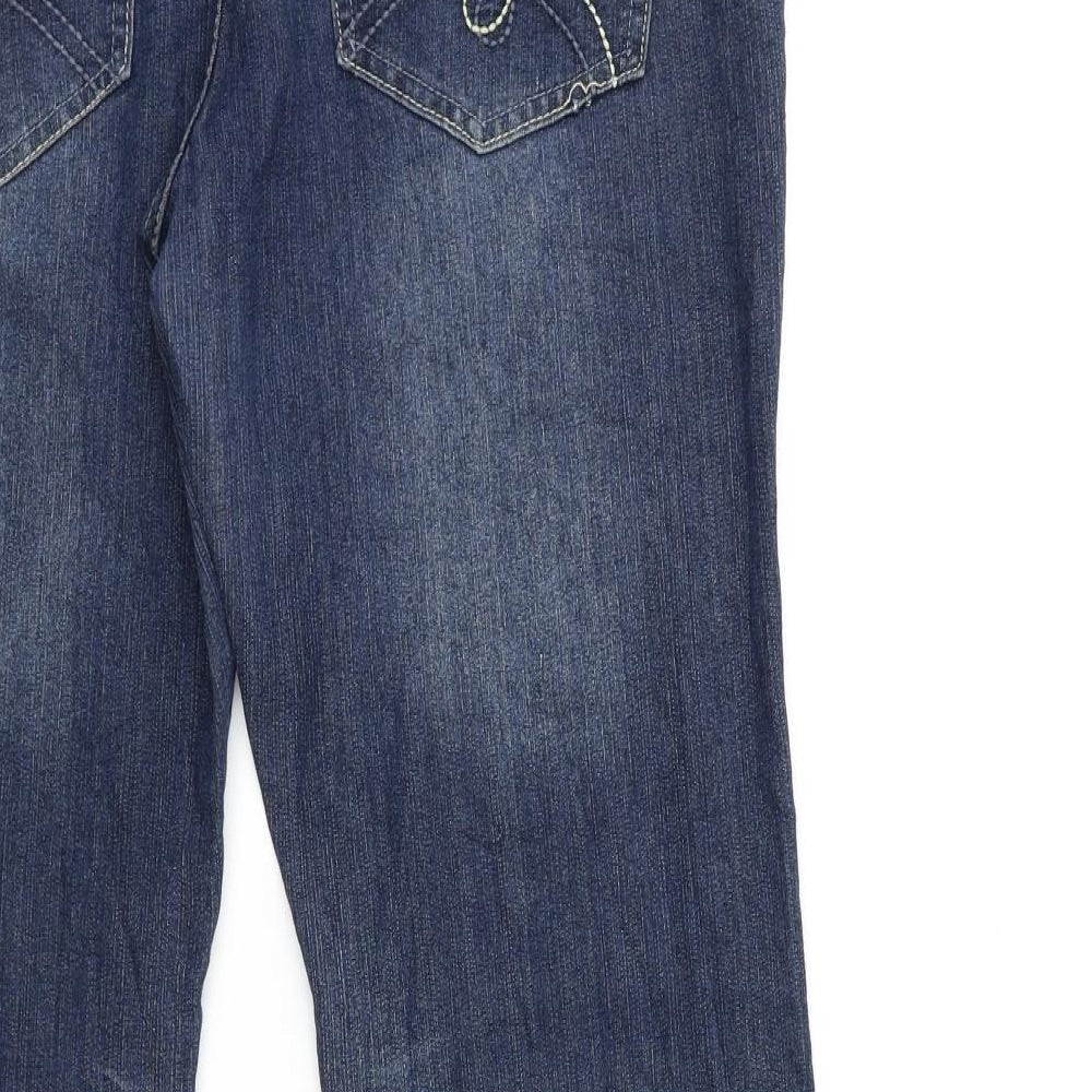 Preworn Womens Blue Denim Skinny Jeans Size 34 in L28 in