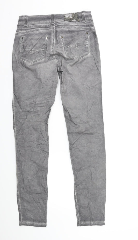 Street One Womens Grey Denim Skinny Jeans Size 34 in L32 in