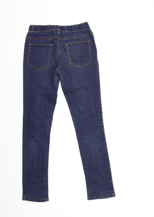 NEXT Girls Blue Denim Jegging Jeans Size 12 Years