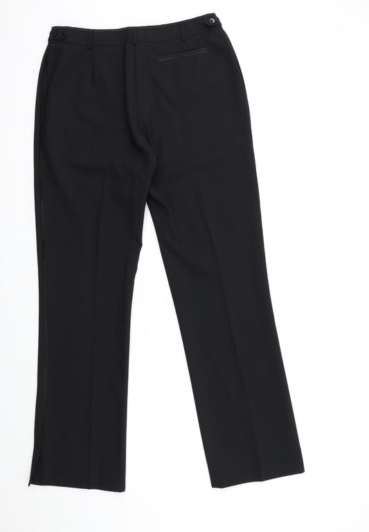NXT Womens Black Trousers Size 12 L30 in