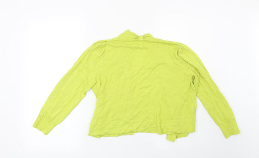 Wallis Womens Green Cardigan Jumper Size M