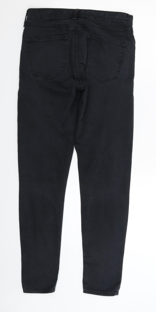 Topshop Womens Black Denim Jegging Jeans Size 28 in L28 in